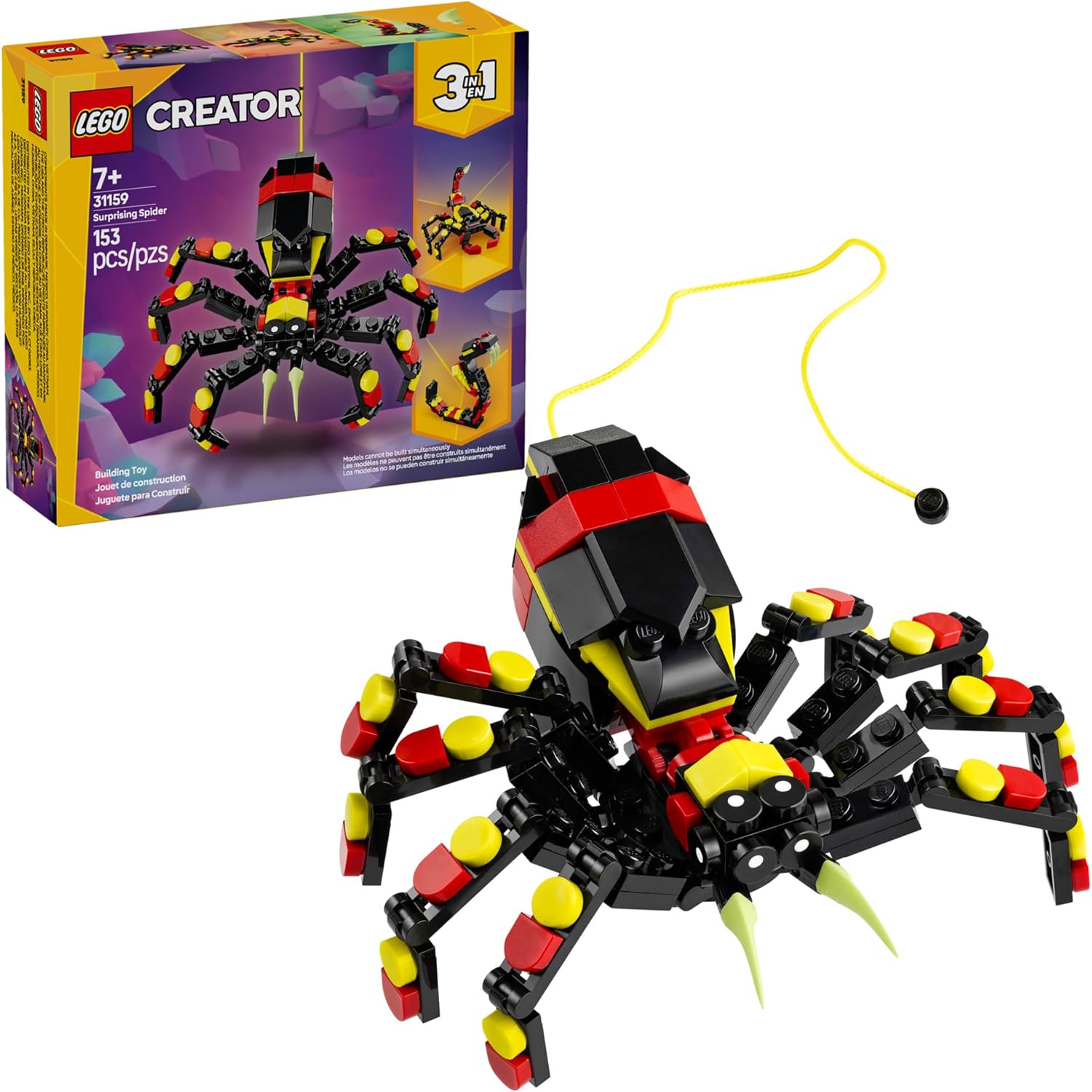 LEGO Creator Surprising Spider 3-in-1 Set: The Best Budget LEGO Gift on Amazon